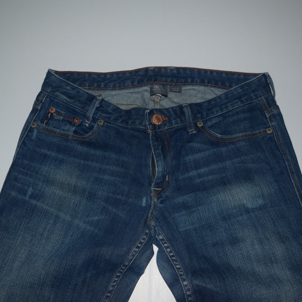 Armani Exchange Women's Jeans Straight Leg Size 10 Long